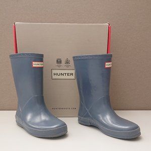 Hunter Boots VGUC Mineral Blue UK11 US12B/13G